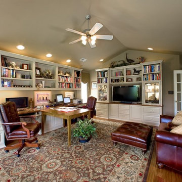 Home Office with Window Seat