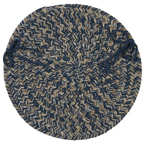 Braided Hayward Chair Pad Contemporary Seat Cushions