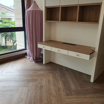 2.5bhk Laminate Flooring done at Shapoorji, Kolkata