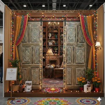 Craftsman Country Cottage & Carved Doors