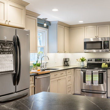 Boxborough Transitional Contemporary Kitchen