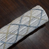 Hand Woven overtufted Kilim Polypropylene Rug Contemporary Gray Multicolor