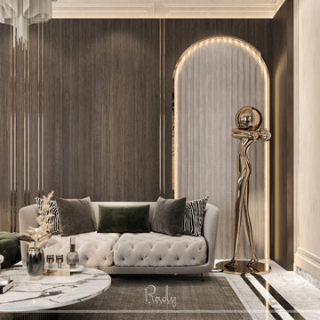 Modern Luxury Majlis Design | Bespoke Villa, Dubai