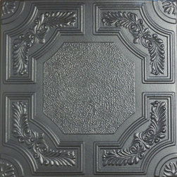 R 28 Styrofoam Ceiling Tile 20x20 - Black - Ceiling Tile