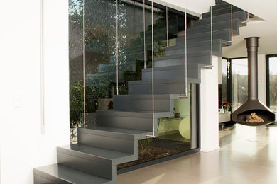 Große Moderne Treppe in Sonstige
