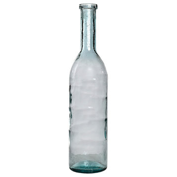 Vintage Style Tall Glass Bottle