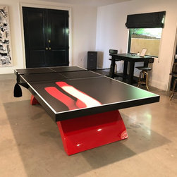 Custom Luxury Branded Ping Pong Table - Game Tables
