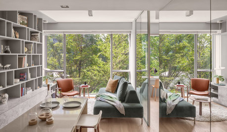 Houzz Tour: A Contemporary 'Cabin in the Woods' in the City
