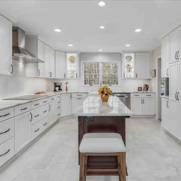 Kitchen, Laundry and Bookcase Design Southern Pines, NC