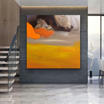 Original Handmade Modern Abstract Custom Art for Modern Contemporary Interiors