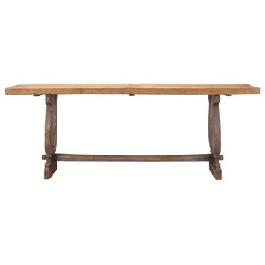 Irondale Lamar Console Table Rustic Console Tables By The Khazana Home Austin Furniture Store Houzz