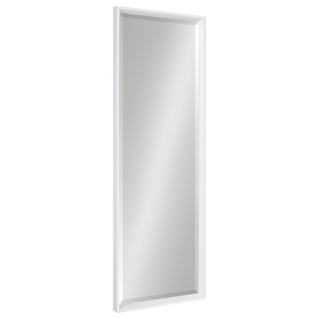 Calter Full Length Wall Mirror, White 17.5x49.5