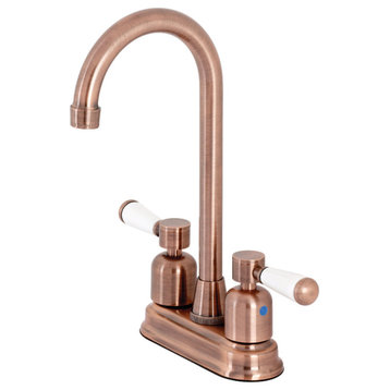 Kingston Brass KB849.DPL Paris 1.8 GPM Standard Bar Faucet - Antique Copper