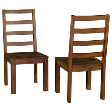 Anacortes Side Chair With Wood Seating