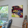 "Traffic Jam" Painting Print on Canvas by Earl Mayan
