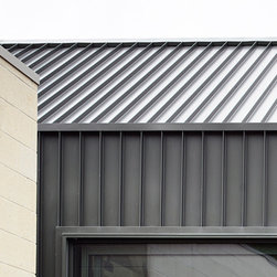COLORBOND&reg; steel Woodland Grey&reg; in LYSAGHT LONGLINE 305&reg; - Building Materials