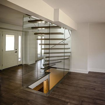 Small Scale Statement Staircase