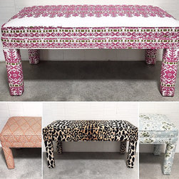 Custom Parson's Benches - Footstools And Ottomans