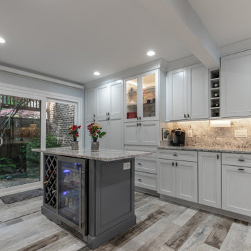Galley Kitchen Transformed into Gem of the House in Reston VA