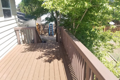 Example of a classic deck design in Denver