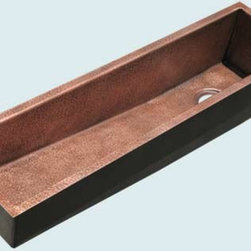 Copper Sink  |  Handcrafted Metal - Kitchen Sinks