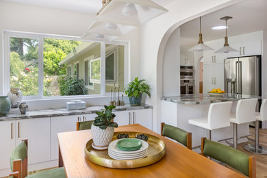 Trendy dining room photo in San Francisco
