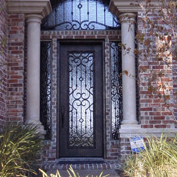 Wrought Iron Exterior Entry Doors - Products