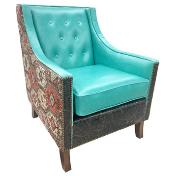 Turquoise Canyon Lounge Chair