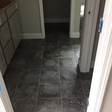 12*12 Charcoal Crest bathrooms