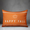 Happy Fall 14"x20" Throw Pillow