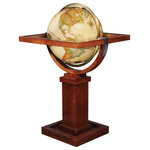 Replogle Globes - Wright 16" Antique, Floor Globe - From its humble beginning in a Chicago apartment, Replogle