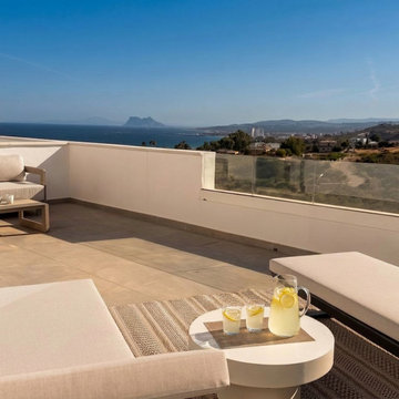 Luxury Apartment Interior Design in Marbella | Blue View