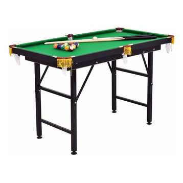 47" Folding Billiard Table, Pool Table Full Game Set