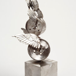 Wheels with Wings - Sculptures