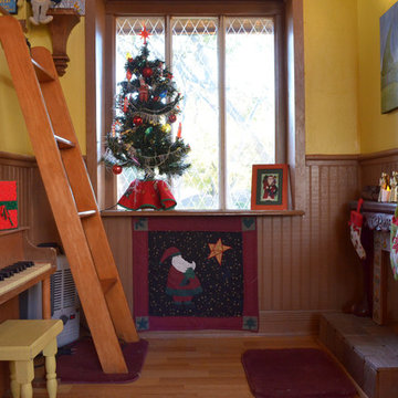 A Magical Tree House Lights Up for Christmas