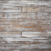 Shiplap Wall, Weathered White/Brown, 24" 48" 72" Pre-Cut Lengths, 25 sq.ft.