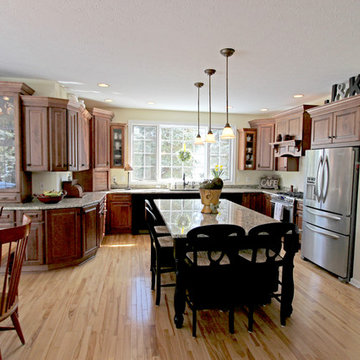 Maple Cabinets with Granite Countertops ~ Olmsted Falls, OH