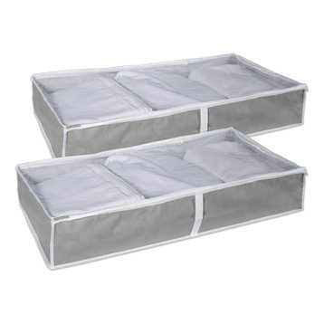 DII Gray Soft Storage, Set of 2