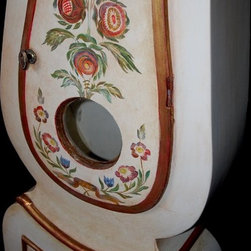 Hand Painted Swedish Clock - Home Decor