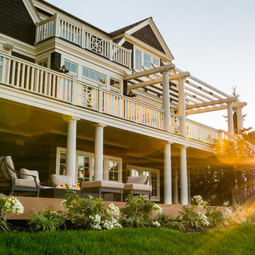 Beach Style Waterfront Estate, Mercer Island