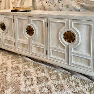 Faux Bleached Driftwood Finish