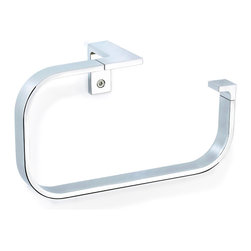 Secret Bath - Secret Bath, Polished Chrome Towel Ring, Orio Collection - Towel Rings