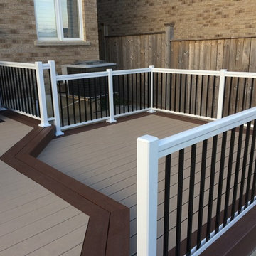 Aluminum Spindle 2-Colour Deck Railings - 110