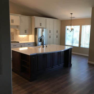 Murrieta Transitional White Kitchen Remodel