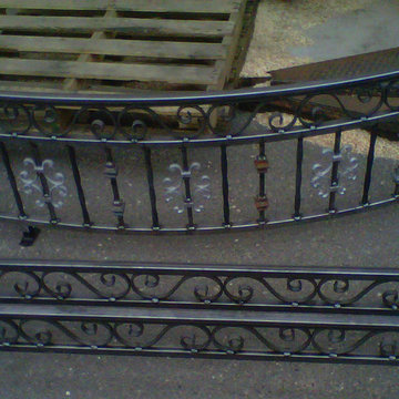 Exterior Decorative Iron Railing