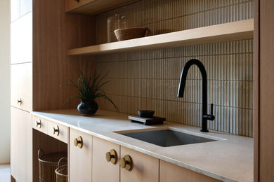Inspiration for a contemporary home design remodel in Austin