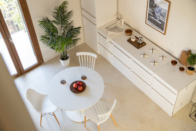 Foto di una sala da pranzo design