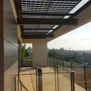 Solar Skylight- Integrated solar electric canopy