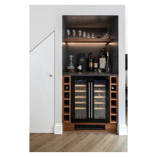 Wimbledon Renovation - Transitional - Home Bar - London - by Randell ...