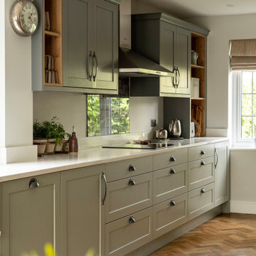 Green Shaker Kitchen in Princes Risborough